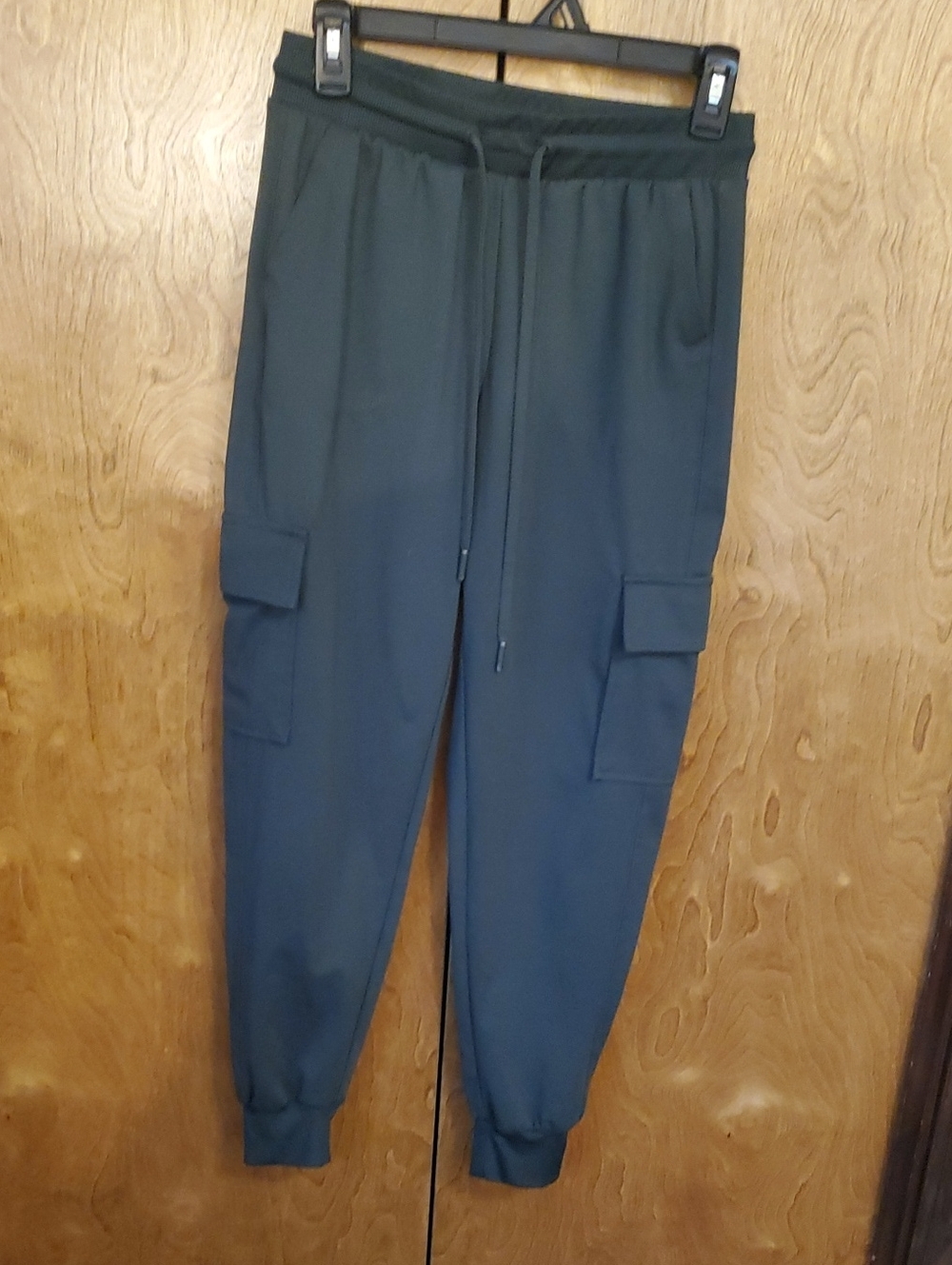 Womens Rachael Zoe Cargo Jogger Pants - Olive Green - Size Small